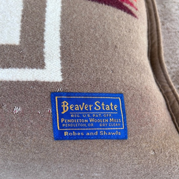 Pendleton Woolen Mills Chief Joseph wool decorative pillow. Nez Perce. Tribal. - Picture 3 of 16